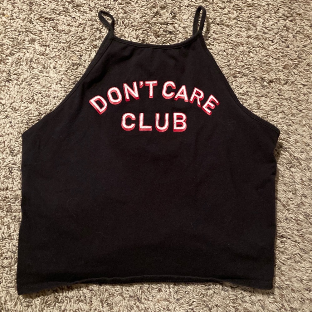 Halter crop top
